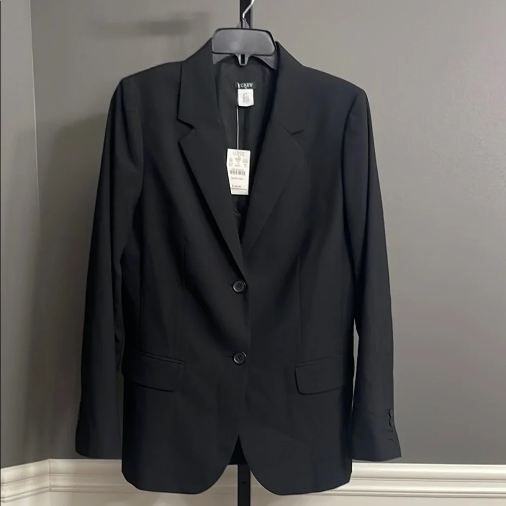 NWT, J.Crew Black Blazer - Picture 1 of 7